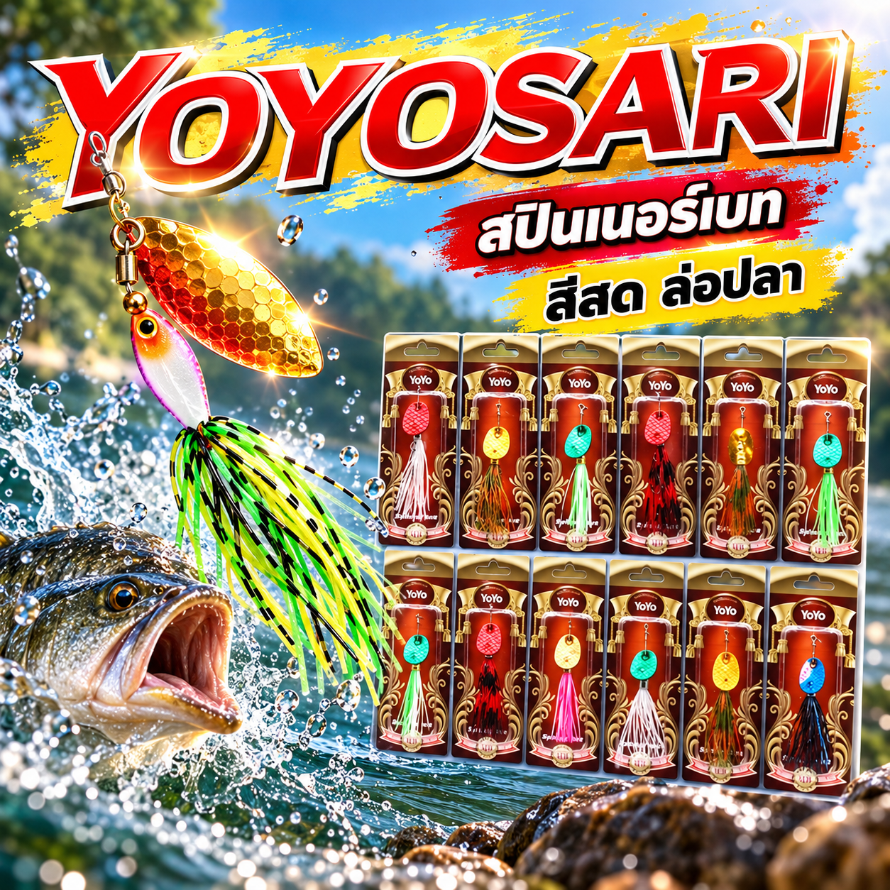 สปินเนอร์เบลด yoyo