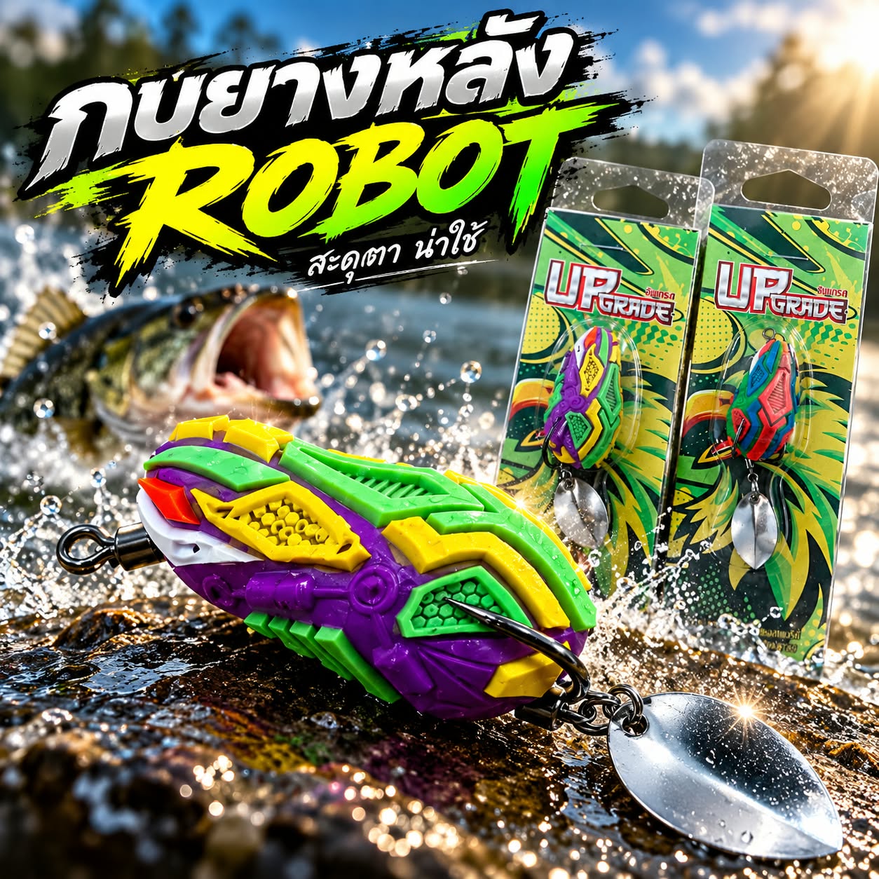 กบยาง robot