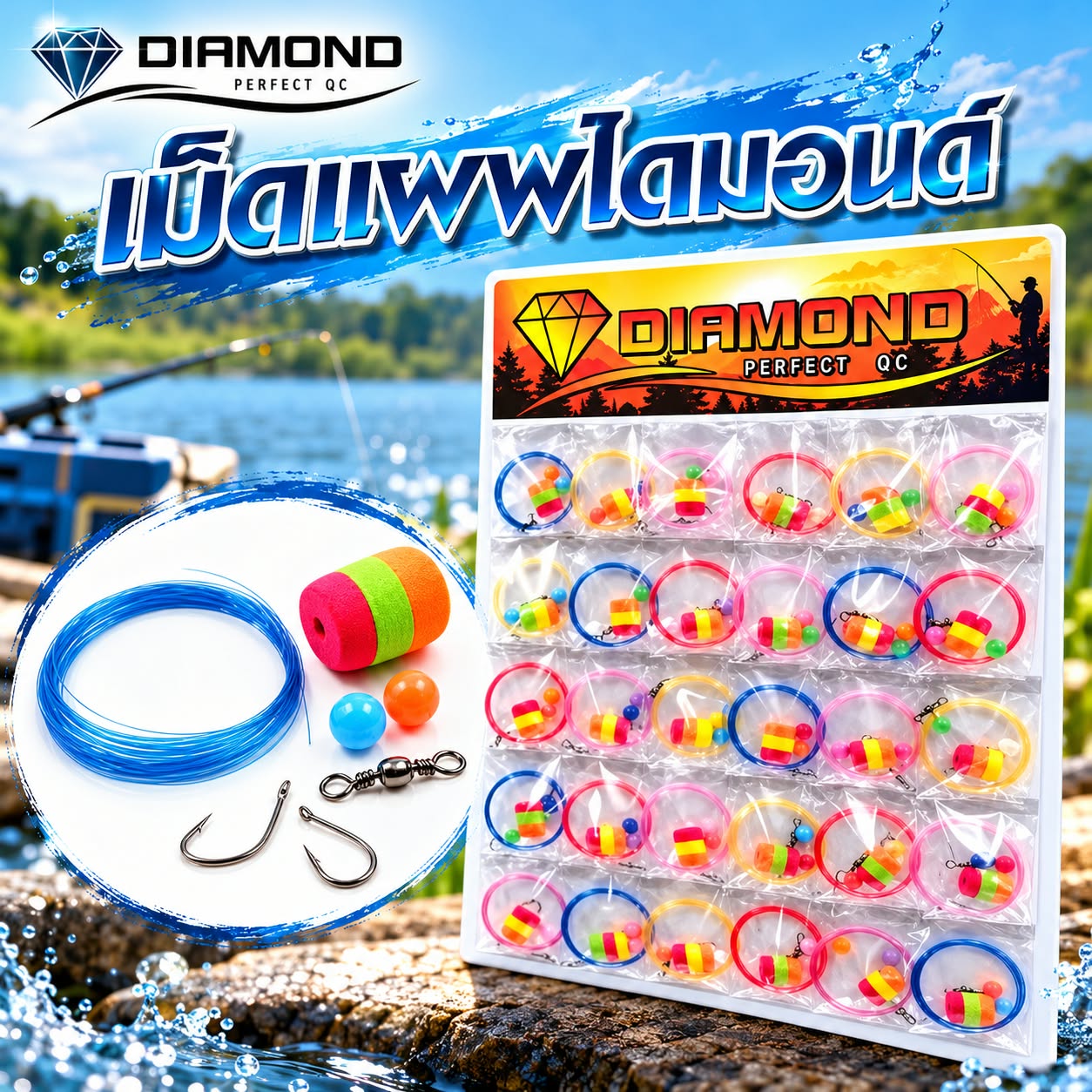 เบ็ดสำเร็จ ไดม่อน